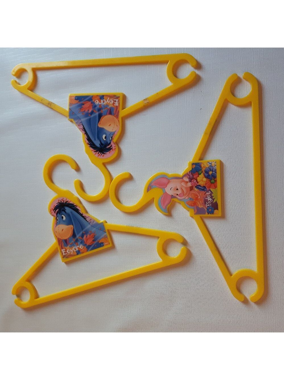 Winnie the Pooh Hangers x3 Eeyore Piglet